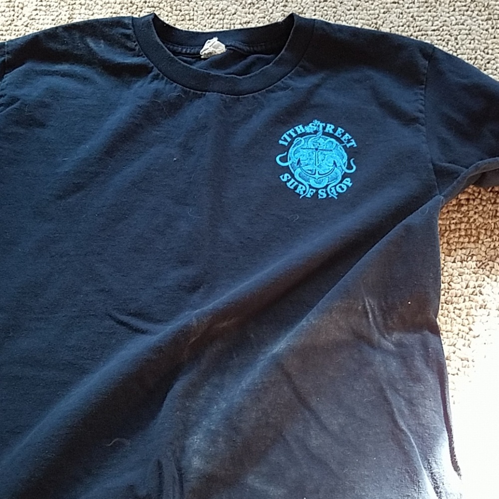 17th street surf shop shirt.
